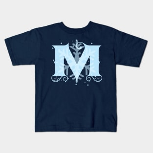 Winter Letters M Kids T-Shirt